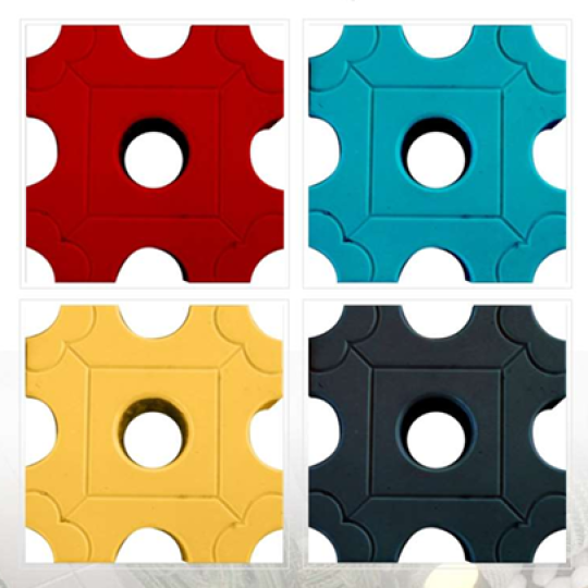 Gạch trồng cỏ 1 lỗ