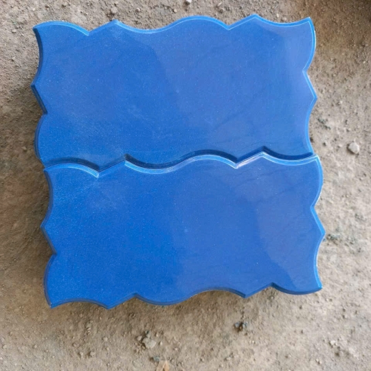 Gạch sâu bóng màu xanh