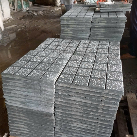 Gạch terrazzo 16 ô vuông