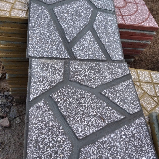Gạch terrazzo 40x40 giả đá
